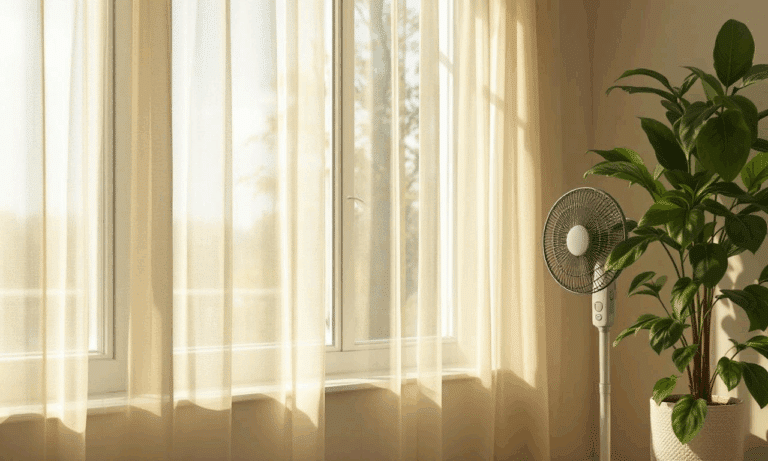 Deze gordijn-hack verkoelt je woning direct – en bespaart op energiekosten