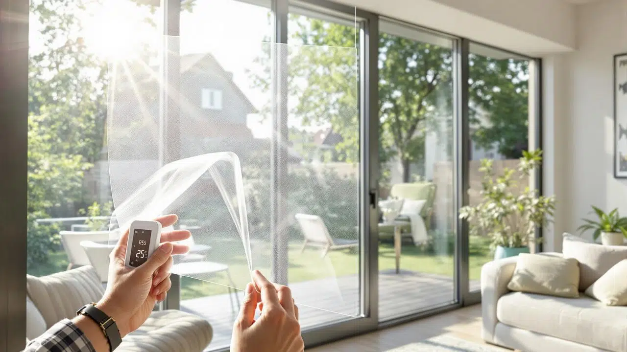 Deze raamfolie-techniek verlaagt je energierekening met 20% deze zomer
