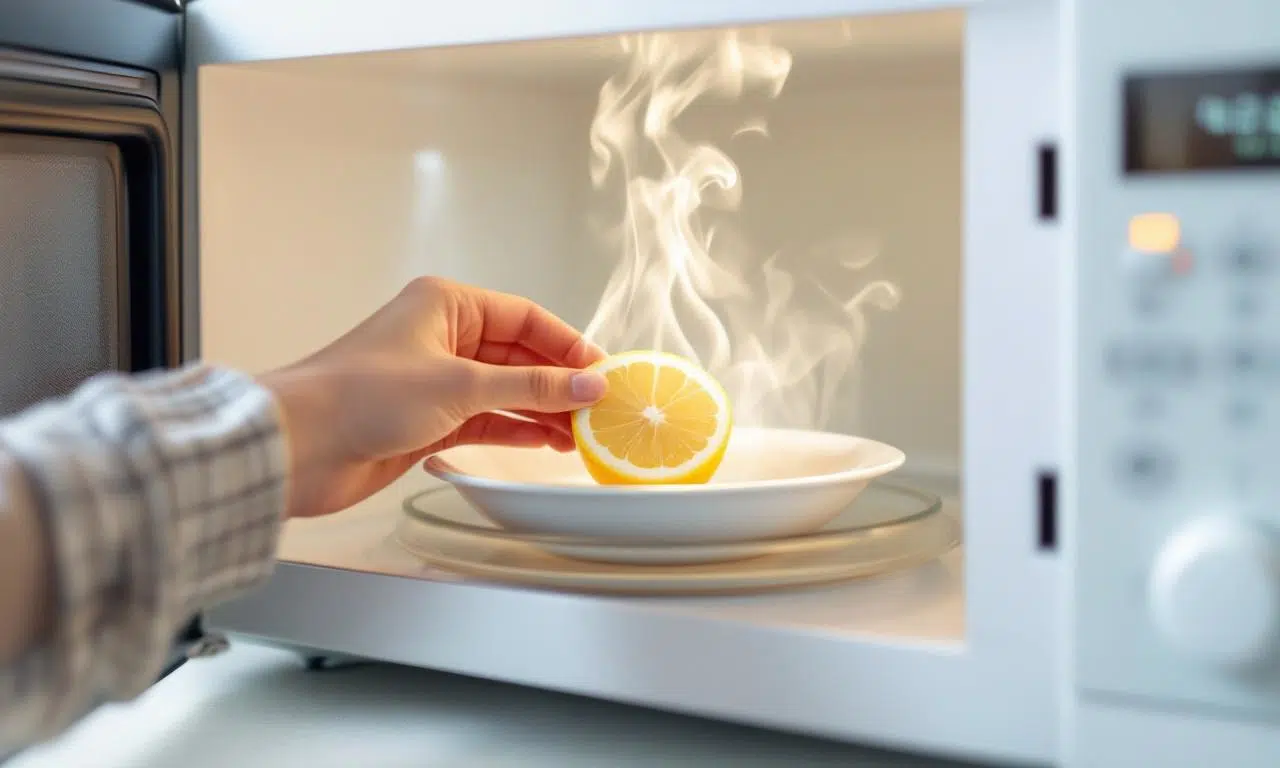 Deze citroen-stoomtechniek reinigt je magnetron in 3 minuten