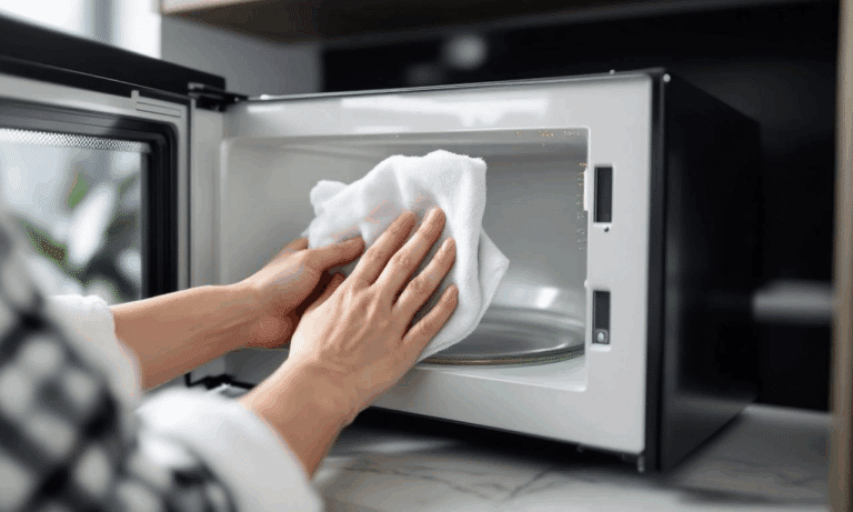 Waarom professionele schoonmakers nooit schuurmiddel gebruiken in magnetrons